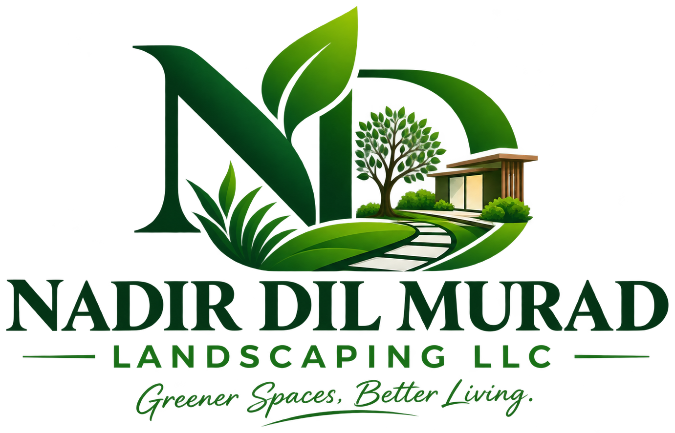 nadir dil murad landscaping logo transparent